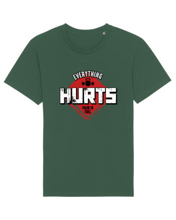Everything Hurts Bottle Green