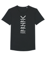 arhaic Tricou mânecă scurtă guler larg Bărbat Skater