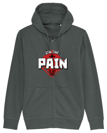 Pain is my FUEL Anthracite