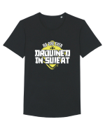 Drowned in Sweat Tricou mânecă scurtă guler larg Bărbat Skater