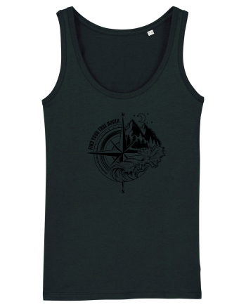 Find your true north Black