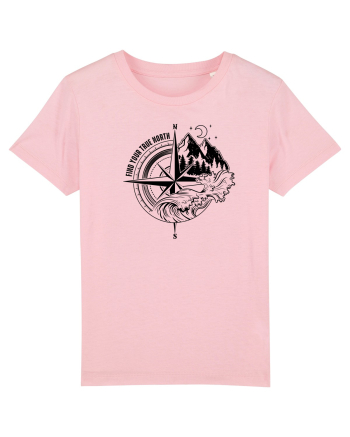 Find your true north Cotton Pink