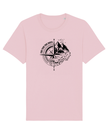 Find your true north Cotton Pink
