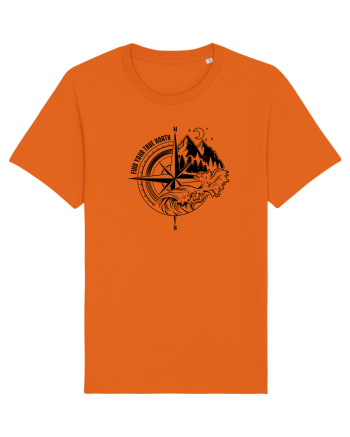 Find your true north Bright Orange