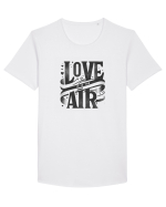 Love is in the air Tricou mânecă scurtă guler larg Bărbat Skater