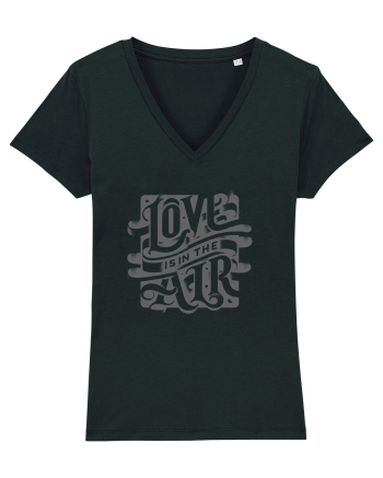Love is in the air - gri Black