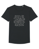 Love is in the air - gri Tricou mânecă scurtă guler larg Bărbat Skater