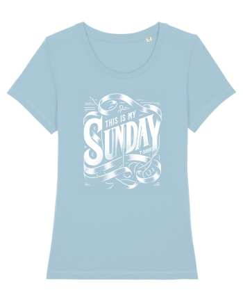  Sunday t-shirt Sky Blue