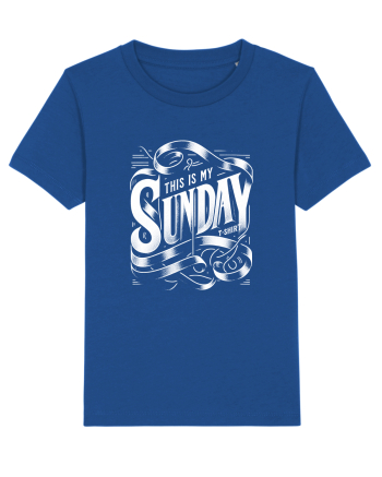  Sunday t-shirt Majorelle Blue