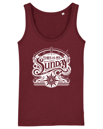  Sunday t-shirt Burgundy