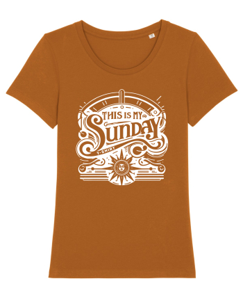  Sunday t-shirt Roasted Orange