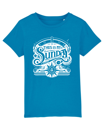 Sunday t-shirt Azur