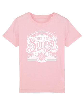  Sunday t-shirt Cotton Pink