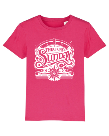 Sunday t-shirt Raspberry