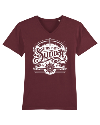  Sunday t-shirt Burgundy
