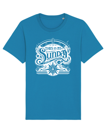  Sunday t-shirt Azur