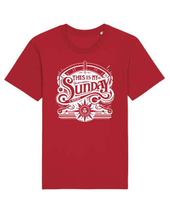  Sunday t-shirt Red