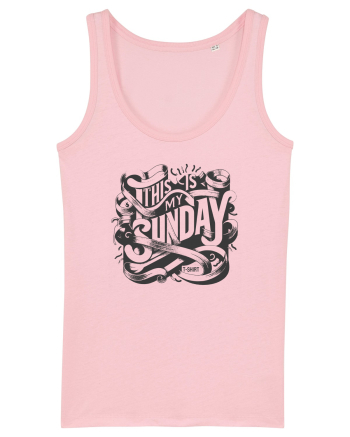  Sunday t-shirt Cotton Pink