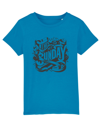  Sunday t-shirt Azur