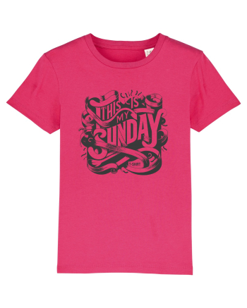  Sunday t-shirt Raspberry