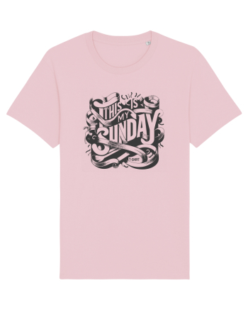  Sunday t-shirt Cotton Pink