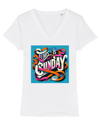  Sunday t-shirt - color White