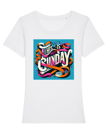  Sunday t-shirt - color White