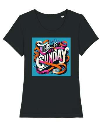  Sunday t-shirt - color Black