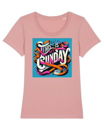  Sunday t-shirt - color Canyon Pink