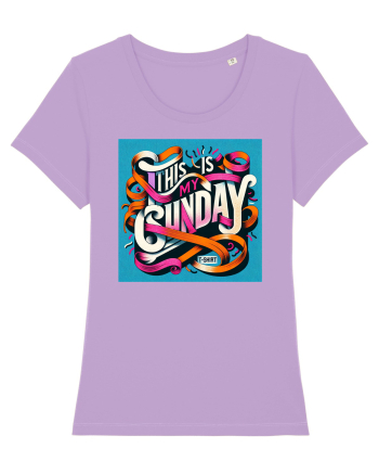  Sunday t-shirt - color Lavender Dawn