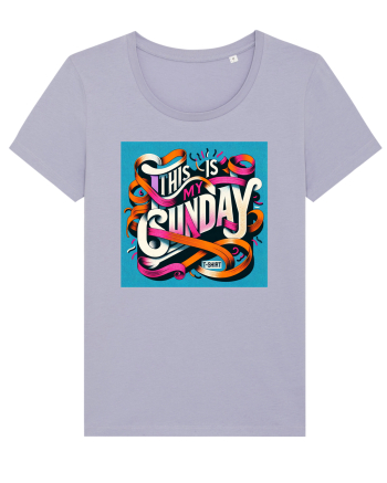  Sunday t-shirt - color Lavender
