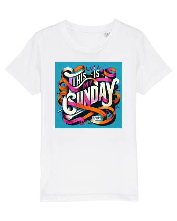  Sunday t-shirt - color White