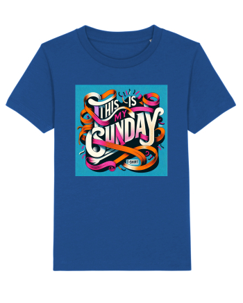  Sunday t-shirt - color Majorelle Blue