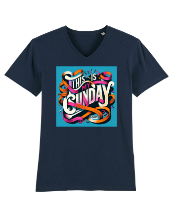  Sunday t-shirt - color French Navy