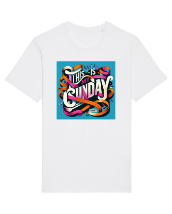  Sunday t-shirt - color White