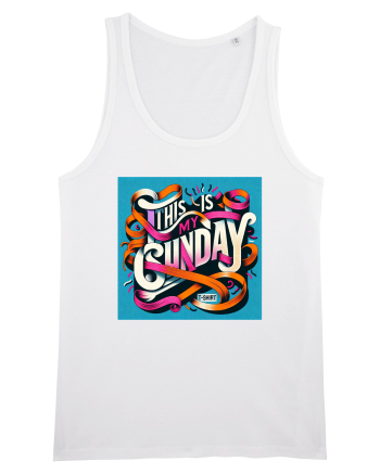  Sunday t-shirt - color White