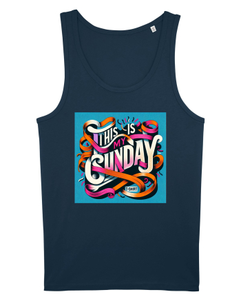  Sunday t-shirt - color Navy