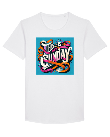  Sunday t-shirt - color White