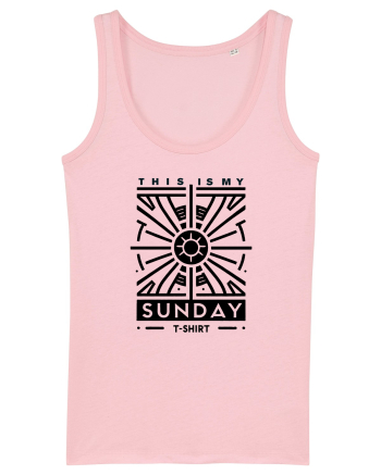  Sunday t-shirt Cotton Pink