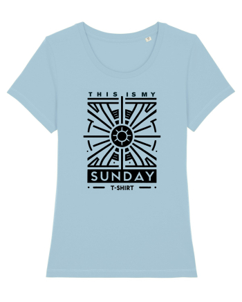  Sunday t-shirt Sky Blue