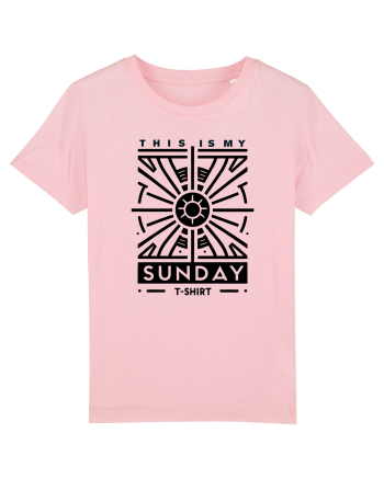  Sunday t-shirt Cotton Pink