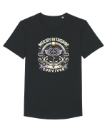 Mercury Retrograde Survivor Tricou mânecă scurtă guler larg Bărbat Skater