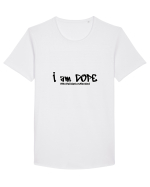 I am DOPE Tricou mânecă scurtă guler larg Bărbat Skater