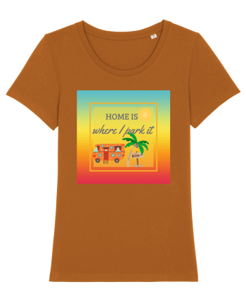 Home Is Where I Park It Roasted Orange