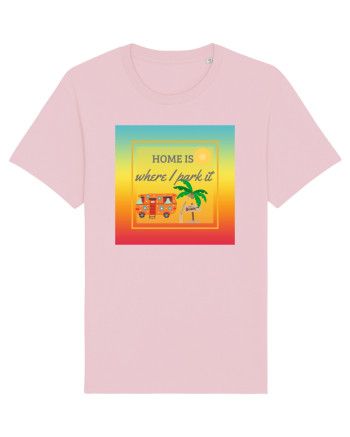 Home Is Where I Park It Cotton Pink