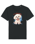 CE? EU, RAU? NICIODATA! - BICHON MALTEZ 2 Tricou mânecă scurtă Unisex Rocker