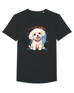 CE? EU, RAU? NICIODATA! - BICHON MALTEZ 2 Tricou mânecă scurtă guler larg Bărbat Skater