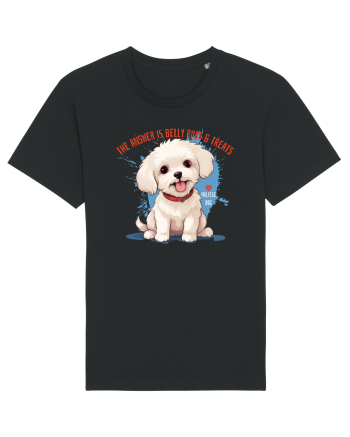 THE ANSWER IS BELLY RUBS & TREATS 2 - Bichon Black