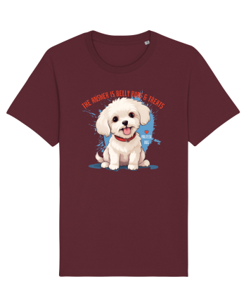 THE ANSWER IS BELLY RUBS & TREATS 2 - Bichon Burgundy