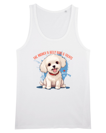 THE ANSWER IS BELLY RUBS & TREATS 2 - Bichon White
